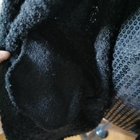 JJ. Basics Black & White Water Fall Sweater XL - Picture 5 of 10